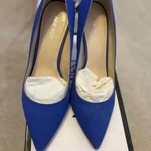 Nine West Women's Blue Pumps- sold